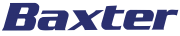 Baxter logo in navy blue