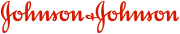 Johnson and Johnson logo in red