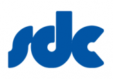 SDC logo in blue