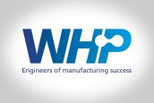 WHP logo in blue and grey