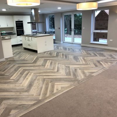 Commercial flooring example